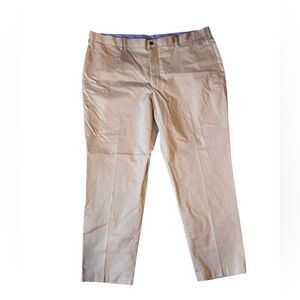 Brooks Brothers Khaki Straight-Leg Chinos in Light Beige